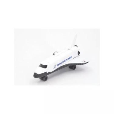 Imagem de Miniatura Ônibus Espacial Siku Space Shuttle Metal, Branco