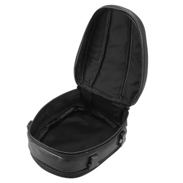 Imagem de Auttoop Bolsa traseira para assento de motocicleta, impermeável, 1680D, mochila preta