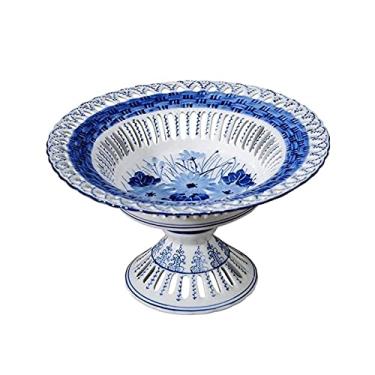 Imagem de GeRRiT Bandejas de cerâmica, fruteiras, suportes de bolo, sala de estar, decoração de mesa de café, travessas de frutas