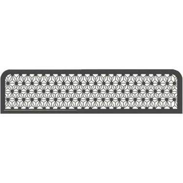 Imagem de Divisores para áreas de jantar, espaço de jantar semi-privacidade divisória decorativa de bancada de restaurante separador de mesa de restaurante