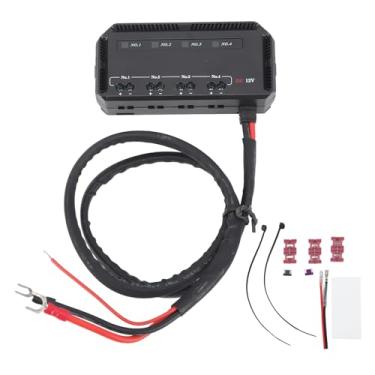 Imagem de Bloco de fusíveis de motocicleta 12V Universal 20A Kit de caixa de fusíveis e relé de alta saída de alta saída com luz indicadora de LED para carros e motocicletas PC material