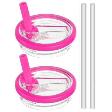 Imagem de Tampa Tumbler Flip Straw de substituição de 1,2 L 40 onças Stanley, pa