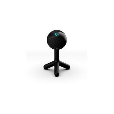 Imagem de Microfone Gamer Logitech G Yeti Orb com RGB LIGHTSYNC, USB Plug and Play para Gravação de Conteúdo e Streaming, Preto - 988-000550