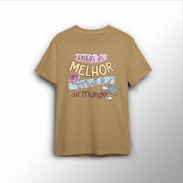 Imagem de Camiseta Estampada Melhor Mãe Do Mundo Presente Dia Das Mães - Lobo Se