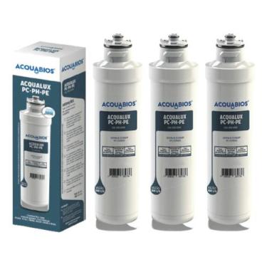 Imagem de Kit 3 Refil Filtro Acquabios Água Bebedouro Vela Compatível Com Electr