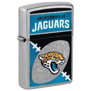 Imagem de Zippo NFL Jacksonville Jaguars Street isqueiro cromado de bolso