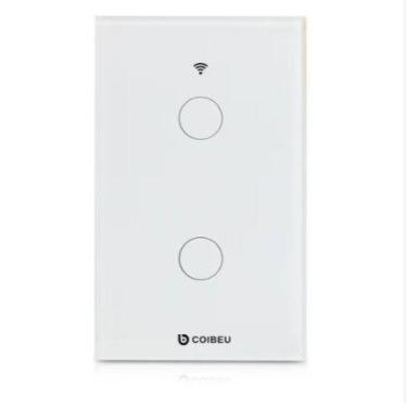 Imagem de Interruptor Inteligente WiFi Touch 1/2/3/4 Botões Compatível com VOZ A