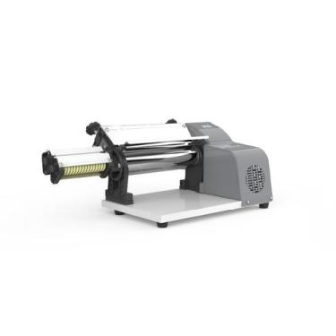 Imagem de Cilindro Laminador Elétrico 28cm Grigio Cinza Massas Pão Pizza Pastel 
