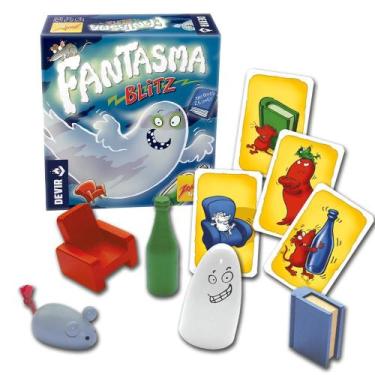 Imagem de Jogo De Tabuleiro Assombroso Devir Fantasma Blitz Para 2 A 8 Jogadores