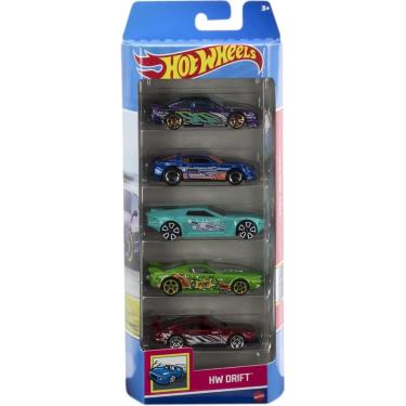 Imagem de Hot Wheels Pacote Com 5 Carros Hw Drift Htv51