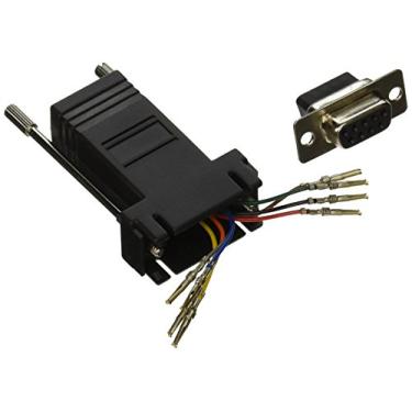 Imagem de C2G Adaptador modular RJ45 para DB9 fêmea Serial RS232 02943, preto