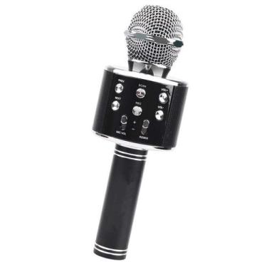 Imagem de Microfone Bluetooth Sem Fio Handheld Karaoke KTV - 2 em 1 - Xtrad