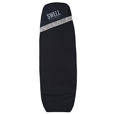 Imagem de SWELL Wakesurf - Meia Para Prancha De Comprimento Ajustável Com Nariz Acolchoado E Capa Bolso Wakeboard, Bolsa Surfe Tamanho Único (Cinza Acolchoado)