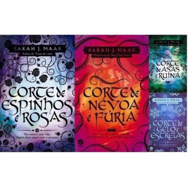 Imagem de Livro Coleção Corte De Espinhos 4 Liros Sarah J. Maas - Galera