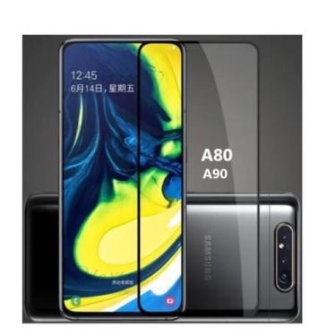 Imagem de Película De Vidro Full Cover 3D 4D 5D Samsung Galaxy A80/A90 - Yellow 