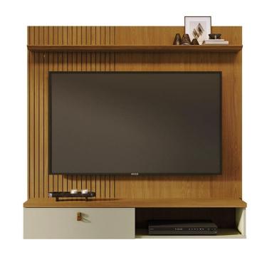 Imagem de Painel Bancada Suspensa Para 60 Polegadas íris - 7 Decor Cumaru E Opala
