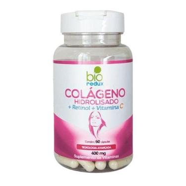 Imagem de Bio Redux - Colágeno Hidrolisado (+ Retinol + Vitamina C) 60 Cápsulas 