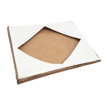 Imagem de YIJU Capa protetora de poliéster dobrável, portátil, resistente, chapa de alta pressão, capa protetora para máquina de prensagem a quente, 38cmx38cm