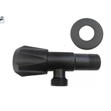 Imagem de Registro Ducha Higiênica 1/4 De Volta Black/preto C25 Metal ref-194 - 