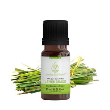 Imagem de Óleo Essencial de Capim Limão 10ml - Previne Dispersão e Esgotamento Mental