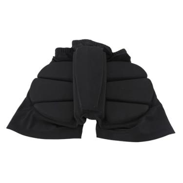 Imagem de Cffuvros Protetem Shorts Acolchoados para Esquiar, Patinar e Andar de Bicicleta, Impacto Imune, Respirável Suor, Pensamento, Shorts Acolchoados de Proteção Ergonômica