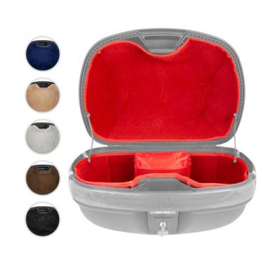 Imagem de Forração Baú Givi Monokey E460 Forro Standard 46 Litros - Jaspe Ateliê