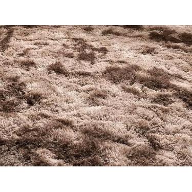 Imagem de Tapete Peludo 3,00 x 2,00 Grande Felpudo Para Sala e Quarto(Marrom mesclado)