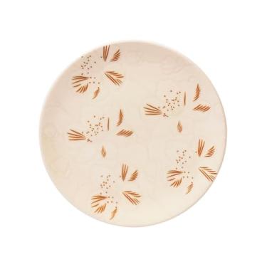 Imagem de Prato de Sobremesa de Cerâmica Oxford Orquídea 18,5cm 1 peça