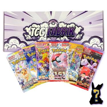 Imagem de Japanese Packs for Pokemon Factory Sealed Booster Packs (6 Packs in Total) (1X 151 1X Terastal Festival 1X Team Rocket 1X SuperElectric Breaker 1X VSTAR 1X Heat Wave (6 Packs / 42 Cards in Total))