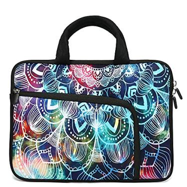 Imagem de Capa para laptop 11 11,6 12 12,1 12,1 12,1 12,5 polegadas, capa para Chromebook Ultrabook, capa para notebook, bolsa mensageiro, capa para tablet, capa de neoprene para adultos, homens e mulheres,