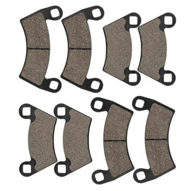Imagem de Pastilhas de freio dianteiras e traseiras para Polaris Ranger 500 570 700 800 900 RZR 800 900 700XP 800XP 900XP, Pastilhas de freio para Polaris XP900 Crew Ranger Diesel EV EFI Sportsman ACE 2008-2020