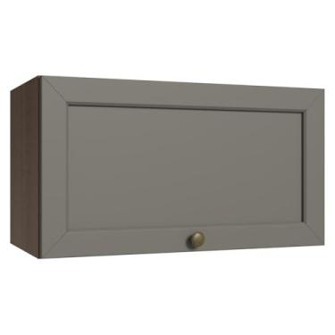 Imagem de Armário Aéreo 60 cm 1 Porta Basculante Rustic/cinza Vik Madesa