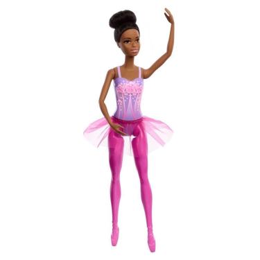 Imagem de Barbie Profissões Bailarina HRG33 Cabelo Preto Roxa - Mattel