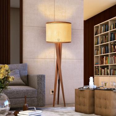 Imagem de Luminária Abajur Paris Cúpula Indiana Detalhada Sala Luxo Bivolt