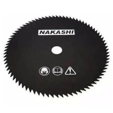 Imagem de Lamina para roçadeira nakashi 80 dentes 255 x 25,4 x 1,5