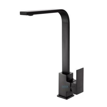 Imagem de Torneira Gourmet Cozinha Monocomando 360 Slim Inox Bancada - Dekaro Aq