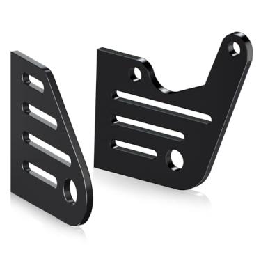 Imagem de XIKOBY Kit de extensão de extensão de eixo traseiro de freio hidráulico para mini bicicleta, gancho de quadro estendido soldado compatível com Baja Doodle Bug DB30 97cc Suporte de pinça de freio