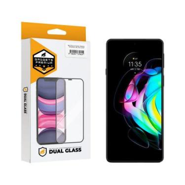 Imagem de Película Dual Glass Compatível com Motorola Moto Edge 20 - Preto - Gsh