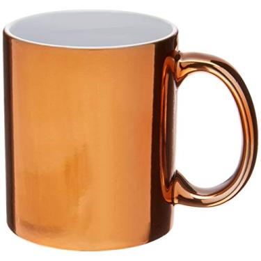 Imagem de Caneca De Porcelana Luminus Cobre 325ml C/caixa De Presente Lyor Cobre No Voltagev