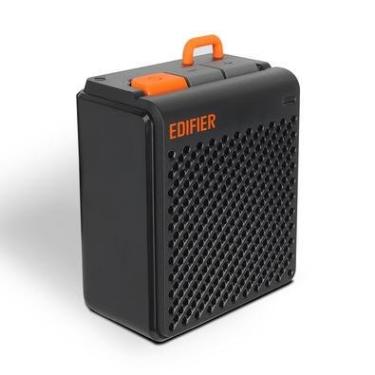 Imagem de Caixa De Som Portátil Edifier Mp85, Bluetooth, Preto/Laranja