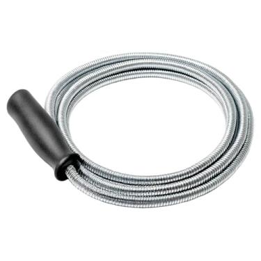 Imagem de Cabo Desentupidor Manual Para Pias Vasos com 3 Metros Para Ralos Canos Pia Cozinha e Banheiro Solução Prática para Tubulação com Mola Inoxidável Ideal para Casa e Coletor de Cabelo