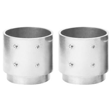 Imagem de 2 Conector Unidute Cônico Sieg Medida 4 Alumínio Cc400