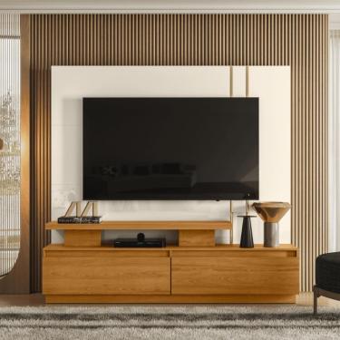 Imagem de Home Theater New Apolo Com Painel Cinamomo-off-white