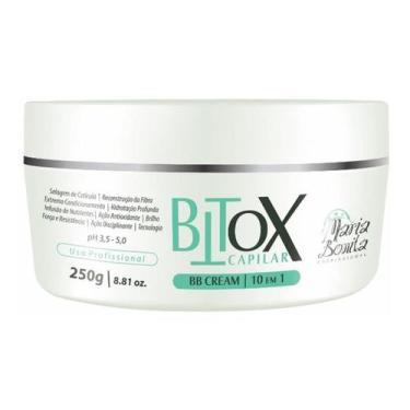 Imagem de Escova Botox Redutor De Volume Selagem Capilar Alisamento - Maria Boni