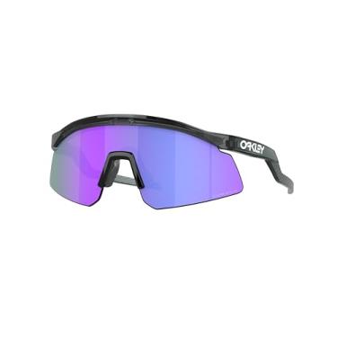 Imagem de Oakley Pacote de óculos de sol OO9229: OO 9229 HYDRA 922904 Hydra Crystal Black Prizm Viol e kit de acessórios de correia preta pequena