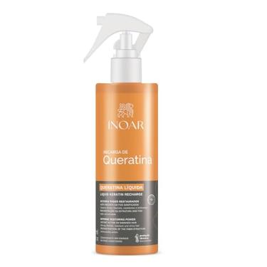 Imagem de Inoar, Recarga de Queratina Líquida Reconstrutora com Brilho e Resistência - 200ml