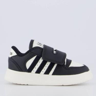 Imagem de Tênis Adidas Break Start Preto e Branco Infantil, 22