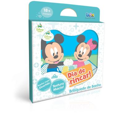 Imagem de Livro de Banho para Bebês Disney Baby BDA Toyster 1un 18+ meses