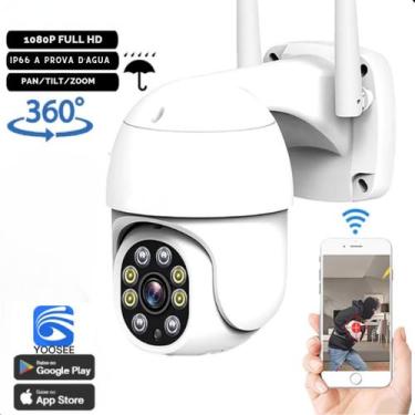 Imagem de Câmera de Vigilância 1080p Wifi Prova D'água - LIPPIN