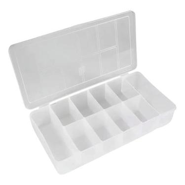 Imagem de Maleta Organizadora Organiza Tudo Pequena Com Tampa E 10 Divisórias - 